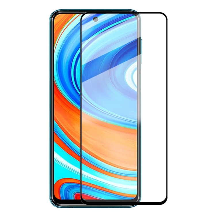 

For Xiaomi Redmi Note 9 ENKAY Hat-Prince Full Glue 0.26mm 9H 2.5D Tempered Glass Full Coverage Film