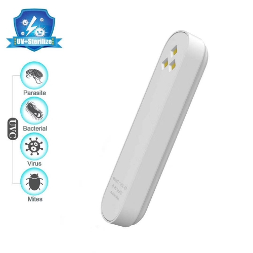 

Portable Germicidal Lamp USB Rechargeable UV Disinfection Lamp Mite Sterilizing UV Lamp Mini Portable UVC Stick