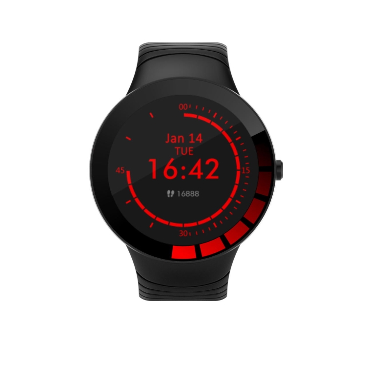 

E3 1.28inch IPS Color Screen Smart Watch IP68 Waterproof,Support Call Reminder/Heart Rate Monitoring/Blood Pressure Monitoring/Sleep Monitoring(Black)