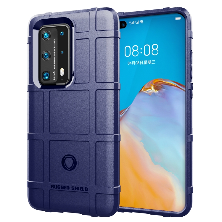 

For Huawei P40 Pro+ Full Coverage Shockproof TPU Case(Blue)
