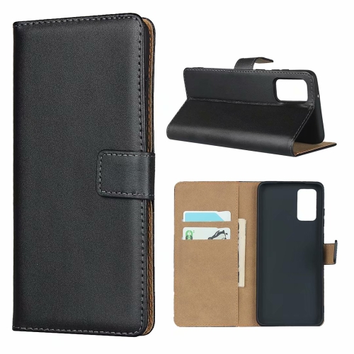 

For Galaxy S20 Plus Leather Horizontal Flip Holster With Magnetic Clasp and Bracket and Card Slot and Wallet(Black)