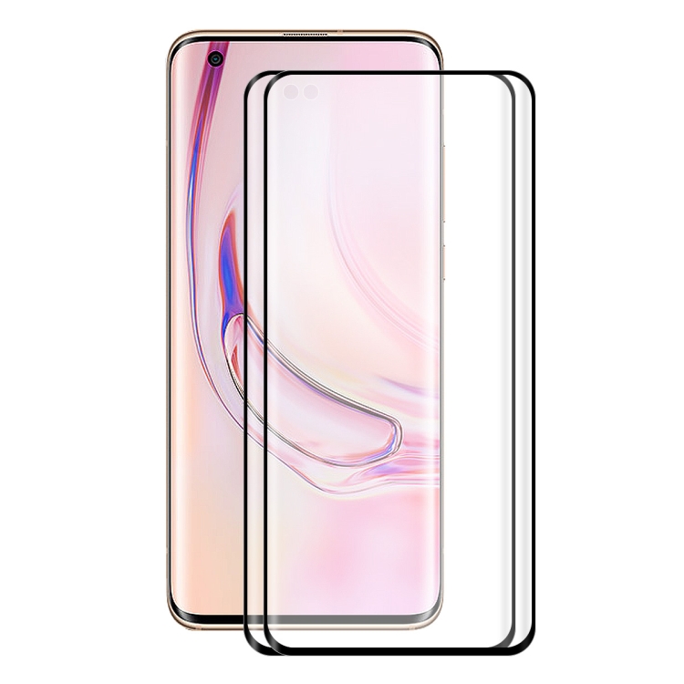 

For Xiaomi Mi 10 / Mi 10 Pro 2 PCS ENKAY Hat-Prince 3D Full Screen PET Curved Hot Bending HD Screen Protector Soft Film(Black)