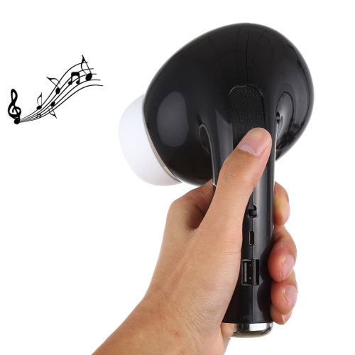 

MK-201 Large Earphone Shape Bluetoot Speaker Wireless 3D Stereo Outdoor Portable Speaker, Support Hands-free Calling & FM & TF Card / USB Flash Disk / 3.5mm AUX Music Play (Black)