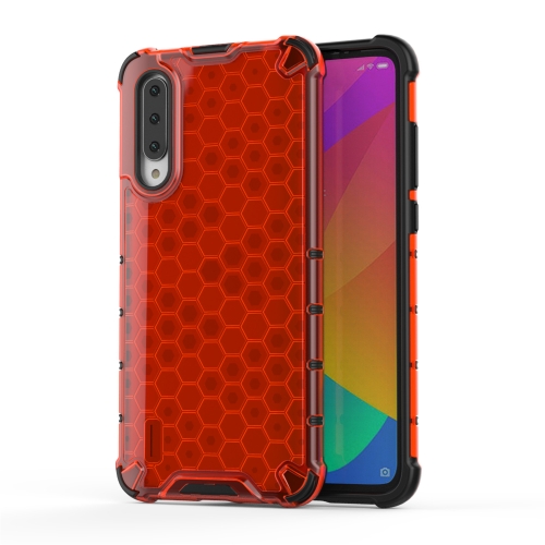 

For Huawei Y9S Shockproof Honeycomb PC + TPU Case(Red)