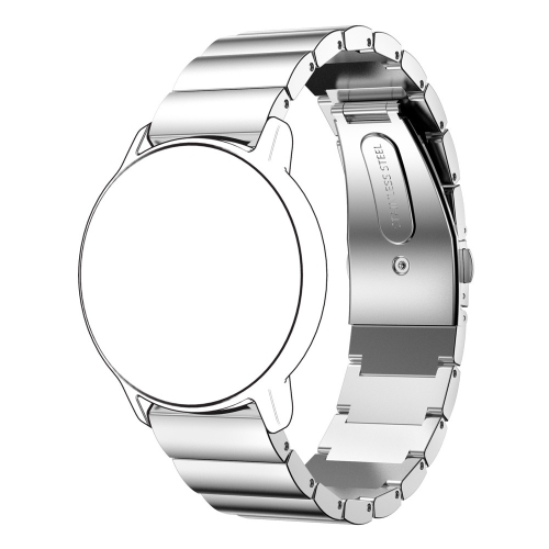 

22mm For Huawei Watch GT2e GT2 46mm A Flat Buckle Stainless Steel Strap(Silver)