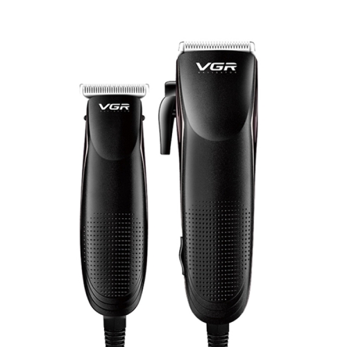 

VGR V-023 2 PCS 7W Gradient Engraving Hair Clipper with Line, Plug Type: EU Plug