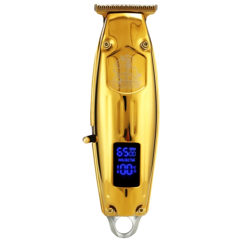 

VGR V-220 5W USB Portable Metal Hair Clipper with LCD Display (Gold)