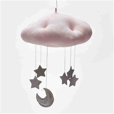 Party Decoration Clouds Moon Stars, Ceiling Hanging Decorations For Baby Room
