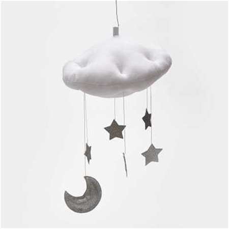 Sunsky Baby Nursery Ceiling Mobile Party Decoration Clouds Moon