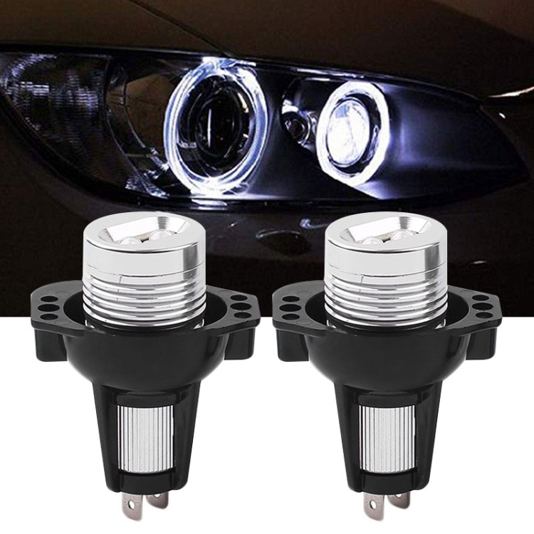 

2 PCS 6W Headlight Angel Eye Light Bulb Fog Light Car Accessories for BMW E90 / BMW E91