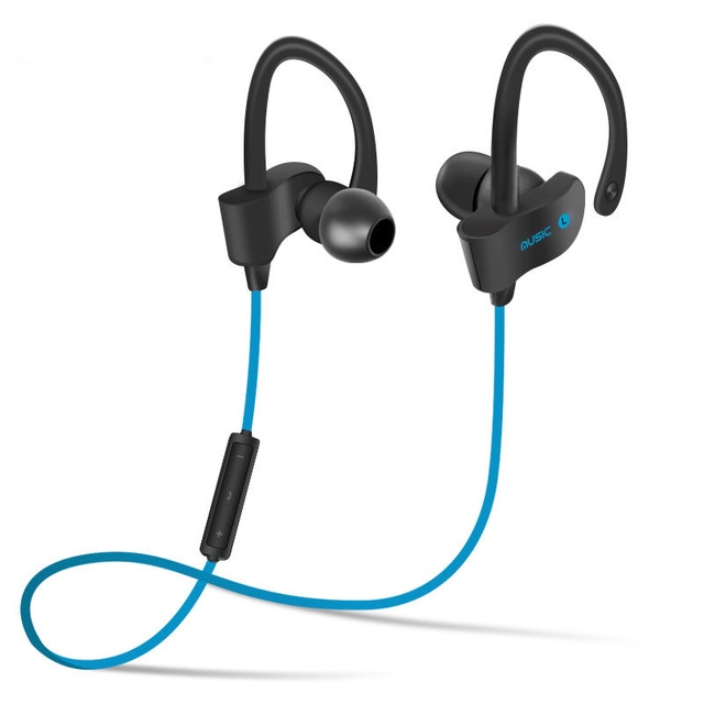 

TOMNEW Sport Stereo Wireless Bluetooth Earphone with Microphone for Smartphone(Blue)