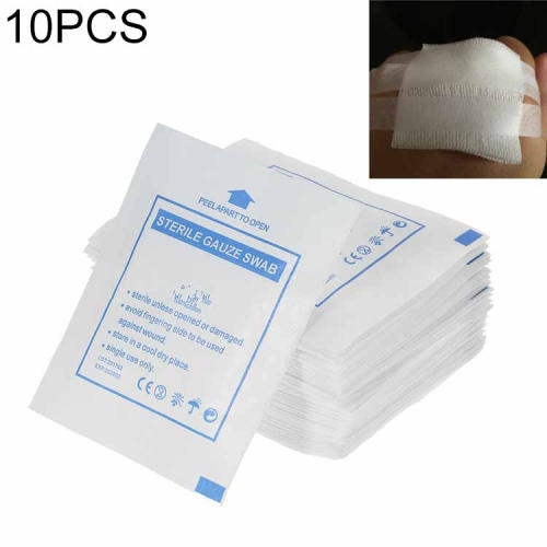 

10 PCS Disposable Cotton Gauze Piece