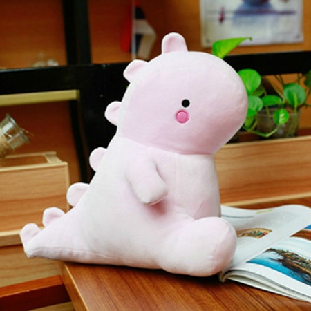 

30-60CM Dinosaur Plush Toys Cute Stuffed Soft Animal Doll for Baby Kids Cartoon Toy Classic Gift(pink)