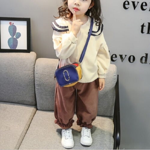 

Autumn Navy Style Doll Collar Loose Long Sleeve Cute Girls Sweatshirt, Height:80cm(Beige)