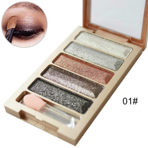 

Glitter Eyeshadow Palette Waterproof Smoky Nude Make Up Kit Shimmer Eye Shadow Pallete Cosmetic Pigment Makeup Eyes Shades Set(1)