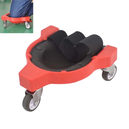 

Multifunctional Sliding Knee pad Labor-saving Universal Wheel Mobile Carpentry Kneeling Pad(Red)