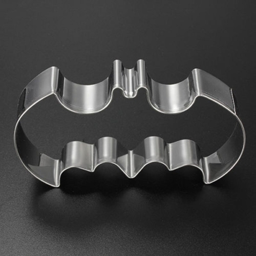 

2 PCS Stainless Steel Cookie Cutter Bat Modeling Mold Halloween Cutting Mold DIY Tool