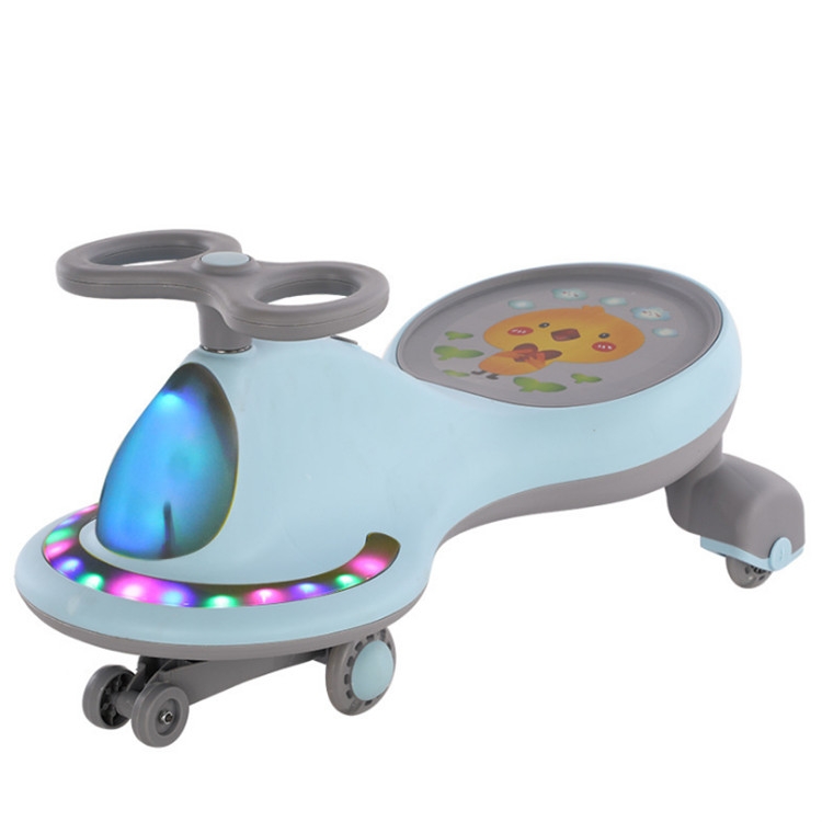 

Retro-style Childrens Twisted Car With Light And Music(Blue)
