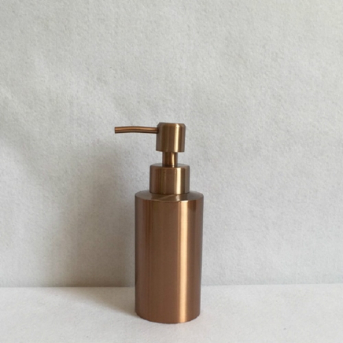 

250ml Stainless Steel Hand Soap Bottle Countertop Soap Dispenser(Rose Gold)