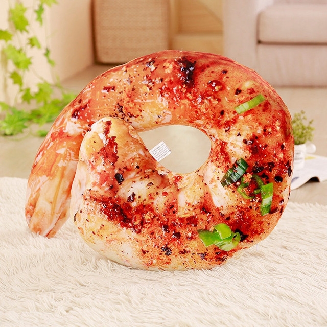 Sunsky Creative 3d Simulation Food Pillow Chicken Leg Grilled
