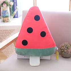 

Ice Cream Stick Plush Toy Summer Decor Pillow Kids Toy(Watermelon)