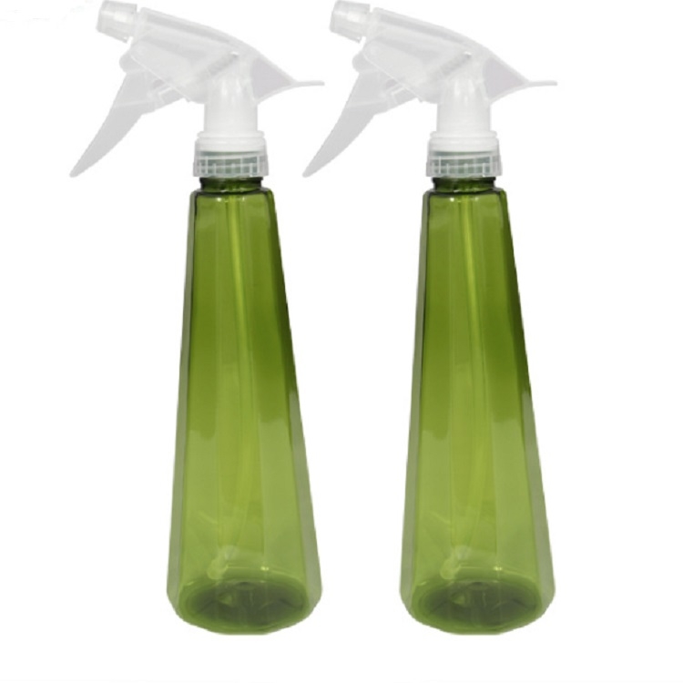 

2 PCS / Set Small Household Watering Spray Bottles, Style:380ml Long Neck Dark Green