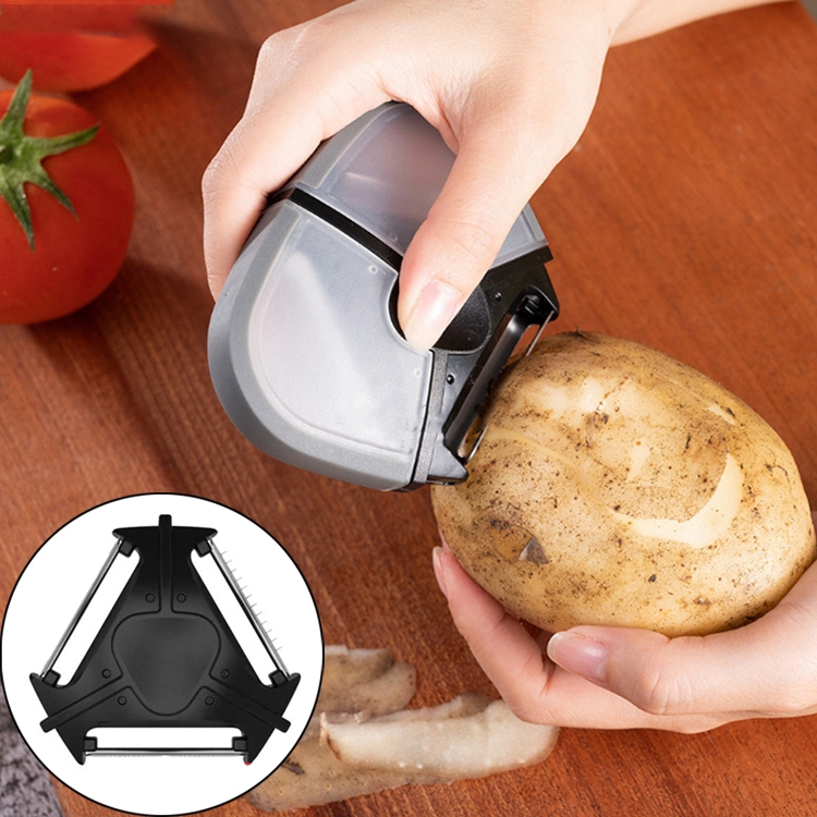 

3 PCS Multifunctional Stainless Steel Creative Peeler Three-in-one Peeler Grater