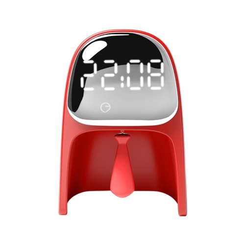 

Creative Time Gentleman Alarm Clock Lamp Intelligent Timing Sound Wake Bedroom Lamp(Red)