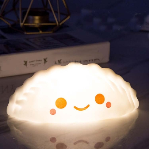 

Creative Dumpling LED Night Light Bedroom Home Bedside Lamp(Wishful)