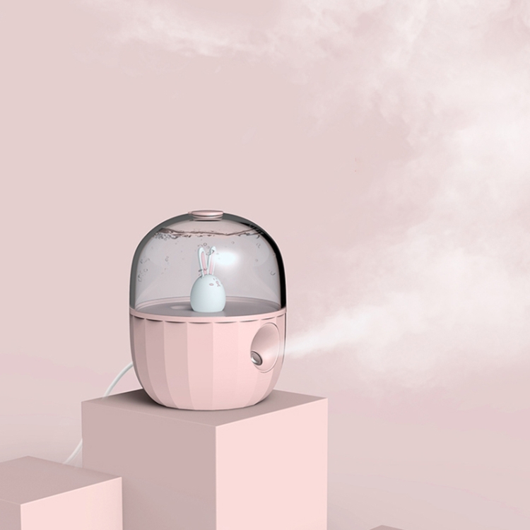 

Mini Household Air Purification Humidifier Aroma Diffuser Sprayer, Specification:Direct Plug Power-in(White Rabbit)