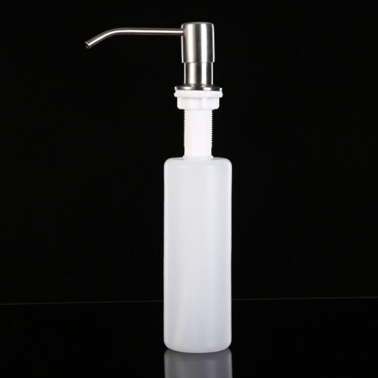 

2 PCS Stainless Steel Sink Soap Dispenser Sishwashing Liquid Hand Soap Bottle