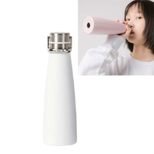 

304 Stainless Steel Insulation Cup Student Fresh Literary Portable Large Capacity Water Cup, Capacity:475ml(White)