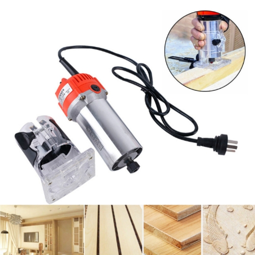 

H-6 Woodworking Electric Trimming And Slotting Engraving Machine, Plug Type:EU Plug