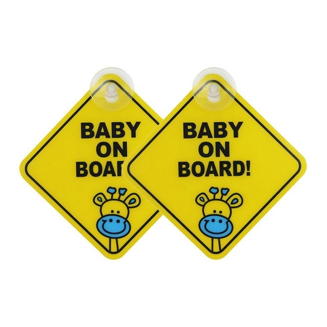 

20 PCS Car Sticker BABY ON BOARD Warning Safty Sign Vinyl Decal Style 1
