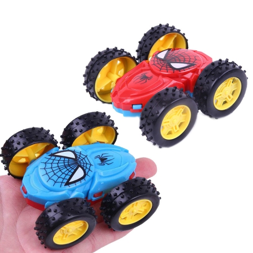 

3 PCS Children's Inertial Double-dump Truck Model Resistant to Falling Toy Car Steering Car Gift Stall Toy Random Color(Random Color)