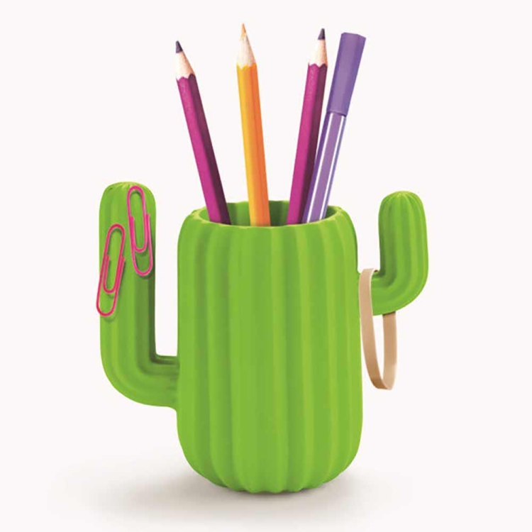 

Multi-function Cactus Design Side Magnetic Pen Holder Desk Organizer Room Decor