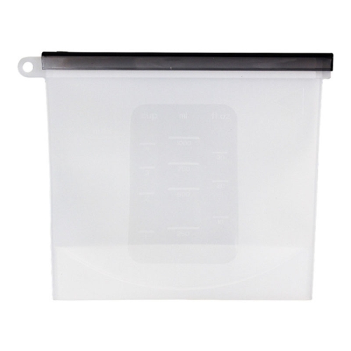 

Food Grade Silicone Vacuum Sealed Split Fresh-keeping Bag(White)