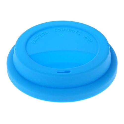 

5 PCS Anti-Dust Silicone Cup Lid Cover Leakproof Thick Suction Seal Cap Insulated Covers(Dark Blue)