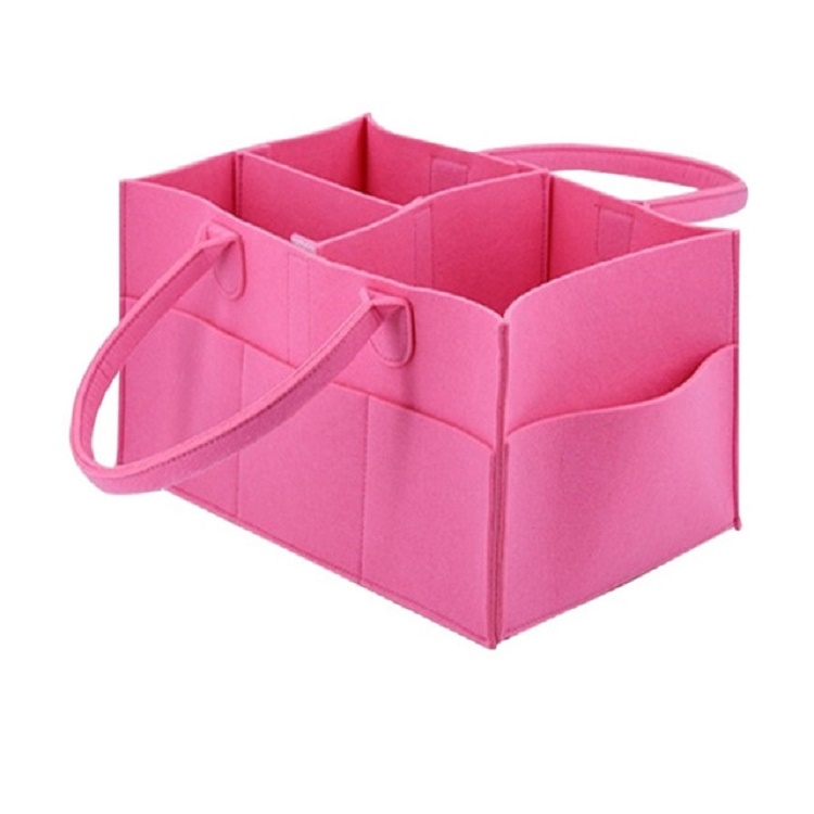 

Mummy Bag Storage Multifunctional Maternity Handbags Organizer Stroller Accessories, Size:33x23x18cm, Color:Pink