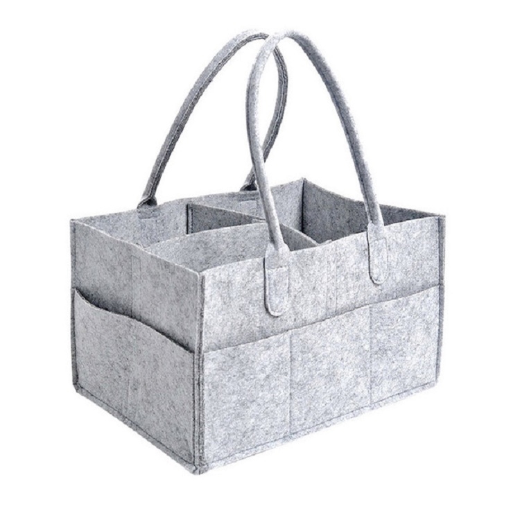 

Mummy Bag Storage Multifunctional Maternity Handbags Organizer Stroller Accessories, Size:33x23x18cm, Color:Light Gray