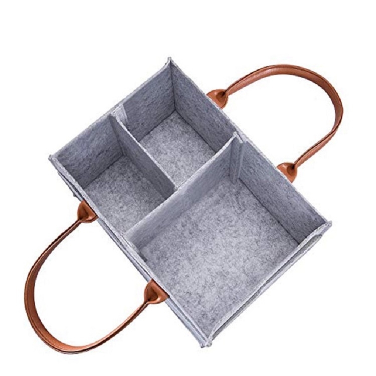 

Mummy Bag Storage Multifunctional Maternity Handbags Organizer Stroller Accessories, Size:33x23x18cm, Color:Light Gray 2