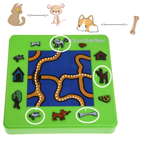 

Go Getter Cat and Mouse Toy Board Cartoon Puzzle Maze Intelligence Game Gift