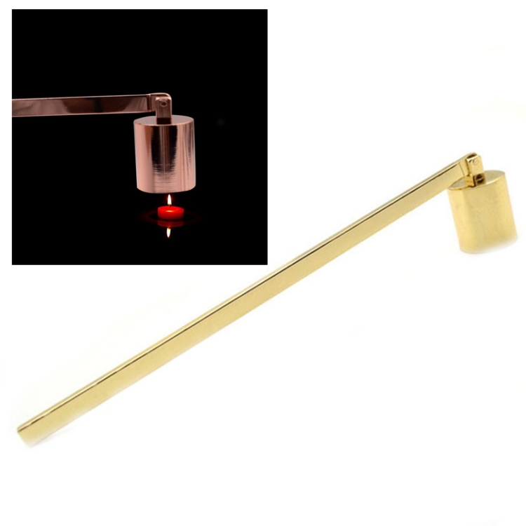 

Candle Extinguisher Cover Candle Candle Hood Candle Candle Scent Candle Tool, Color:Gold