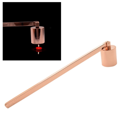 

Candle Extinguisher Cover Candle Candle Hood Candle Candle Scent Candle Tool, Color:Rose gold