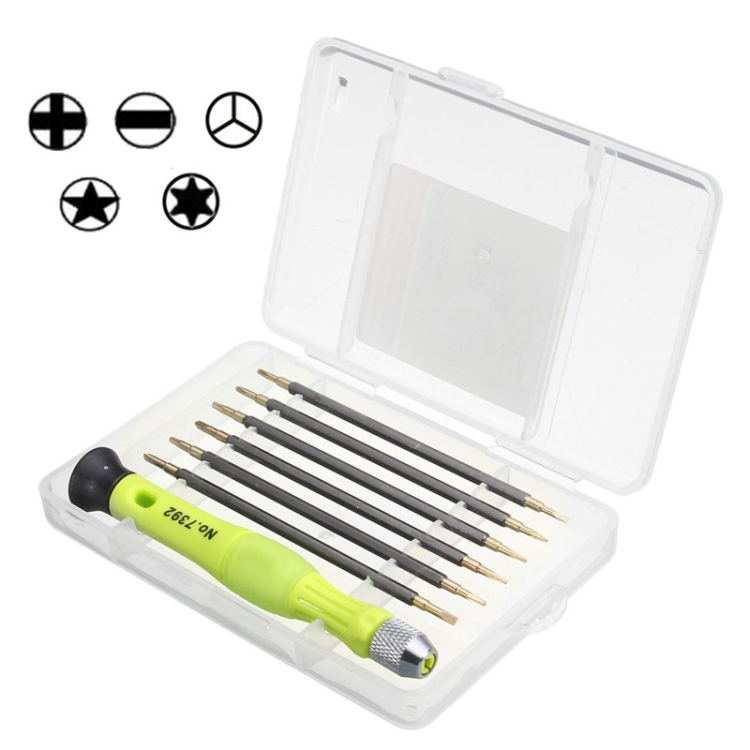 

7 in 1 Portable Screwdriver Kit Set Chrome Vanadium Alloy Steel Professional Repair Hand Tools Set