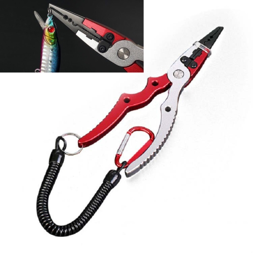 

Fish Control Fish Catch Fish Control Fish Pliers Lure Clamp Fish Pliers, Style:Luya Pliers(Red)