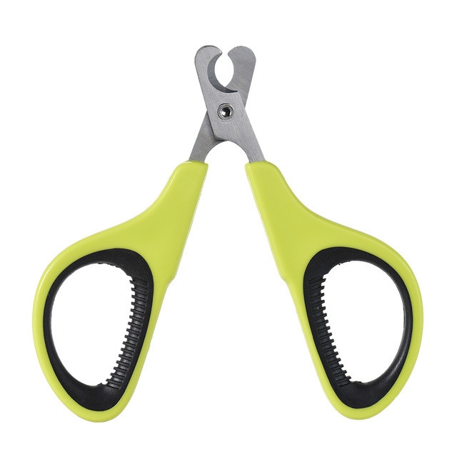 

2 PCS Pet Nail Clippers Cat Nail Scissors Cutter Trimmer(Green)