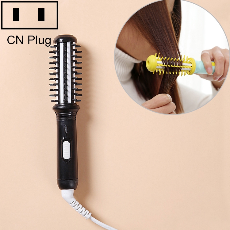 

20W Mini Straightening Curling Iron Set Cute Flat Irons Travel Hair Tools(black)