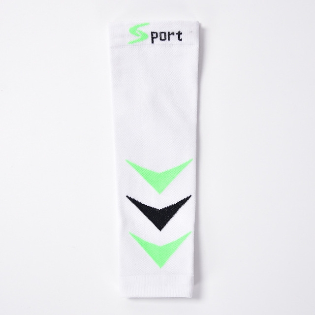 

Sports Elastic Leg Cover Leggings Socks Elastic Tight Nylon Knee Pads, Size:One Size(White)