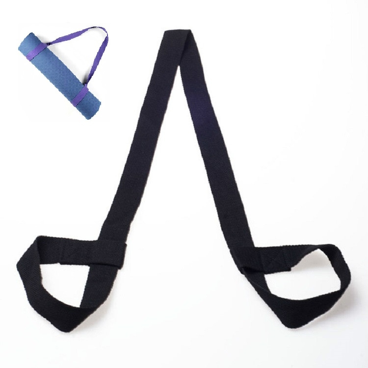 

Cotton Rope Yoga Mat Strap Multifunctional Strapping Strap, Color:Black